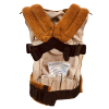 Click Carrier Deluxe Babytrage Ribbed Mustard Brown