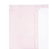 Royal Poudre Decke aus rosa Samt