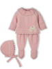 Altrosa Romantik-Outfit für Babys