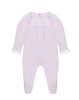 Rosa Victoria-Streifen-Outfit