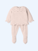 Classic knitted nude outfit 0M