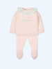 Romantisches Baby-Outfit mit Schleife