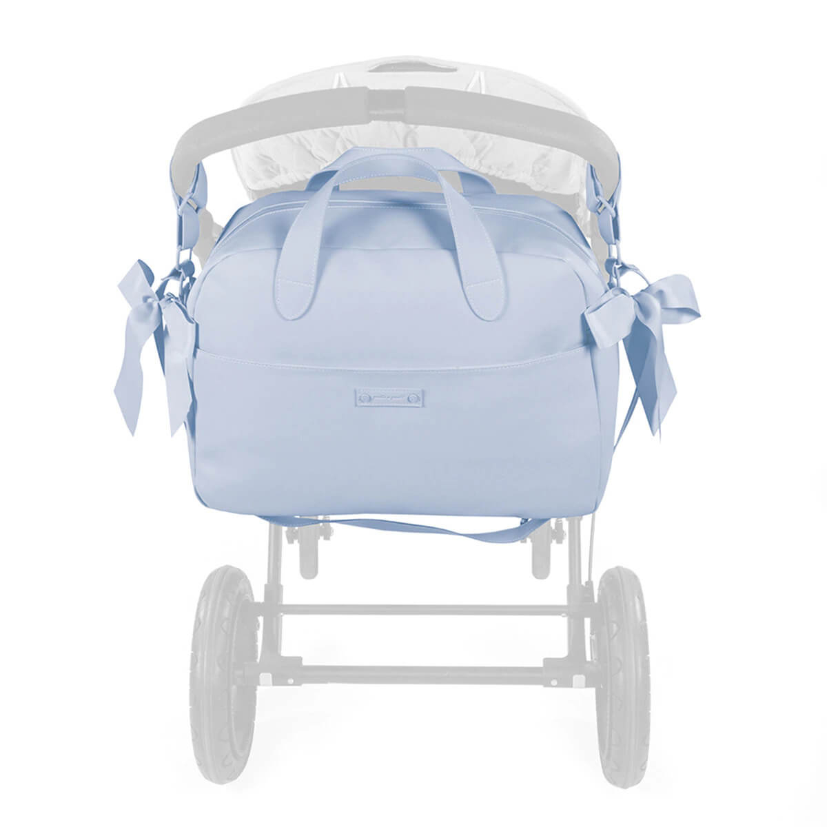 Outdoorbaby - Wickeltasche mit integrierter Baby Wickelunterlage für  unterwegs 86 x 38 cm Liegefläche (Peacoat Blau)