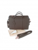 Kaffeefarbene Star London Wickeltasche 38x28x16cm