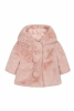 Luxus Fake Fur Jacke rosa