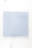 Reine blaue gestrickte Babydecke