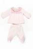 Romantik-Babyoutfit aus purem Velours