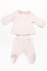 Romantik-Babyoutfit aus purem Velours