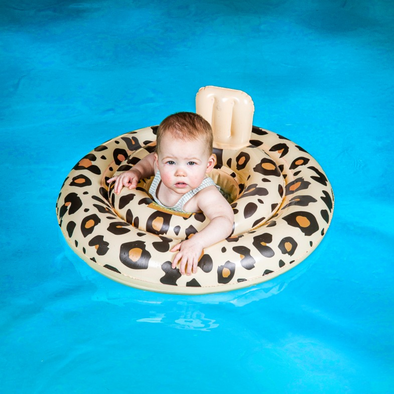 Babyschwimmer Panther Druck 0-1 Jahre