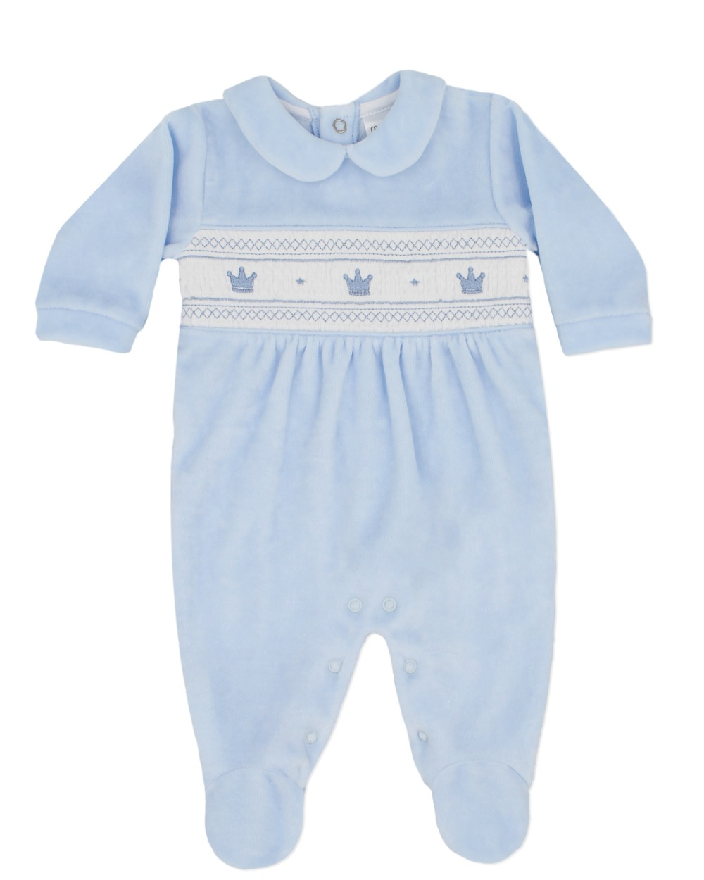 Blaues Baby-Prinzen-Outfit